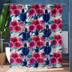 Tropical Flowers Turtles CBDOilPrincess Edf1ea6f-2cc5-4f0b-a5cc-9c146c7d79e4 Shower Curtain 60  x 72  (Medium) 