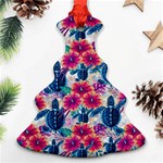 Tropical Flowers Turtles CBDOilPrincess Edf1ea6f-2cc5-4f0b-a5cc-9c146c7d79e4 Ornament (Christmas Tree) 