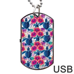 Tropical Flowers Turtles CBDOilPrincess Edf1ea6f Back