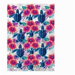 Tropical Flowers Turtles CBDOilPrincess Edf1ea6f-2cc5-4f0b-a5cc-9c146c7d79e4 Large Garden Flag (Two Sides)