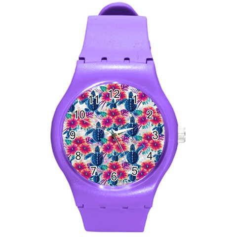 Tropical Flowers Turtles CBDOilPrincess Edf1ea6f Front