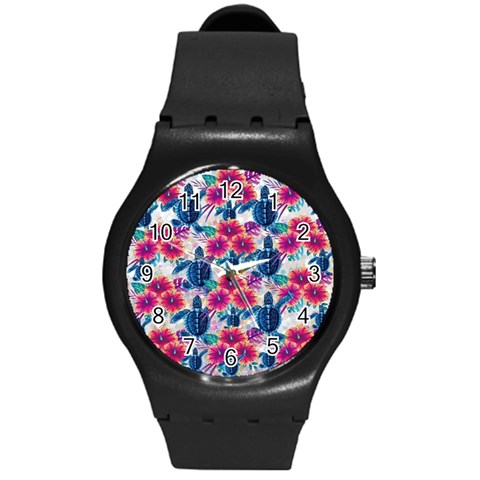 Tropical Flowers Turtles CBDOilPrincess Edf1ea6f Front