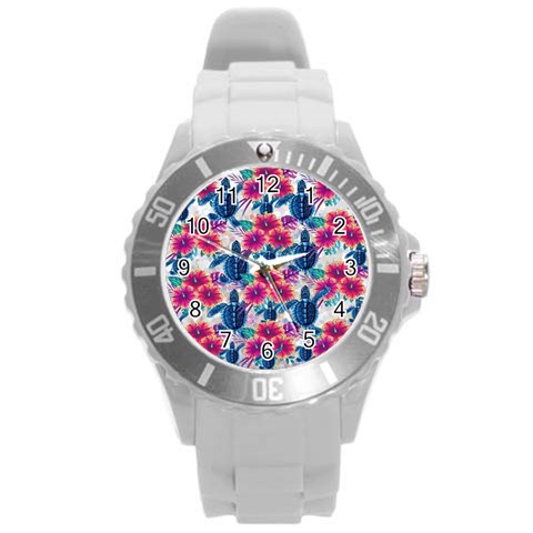Tropical Flowers Turtles CBDOilPrincess Edf1ea6f Front