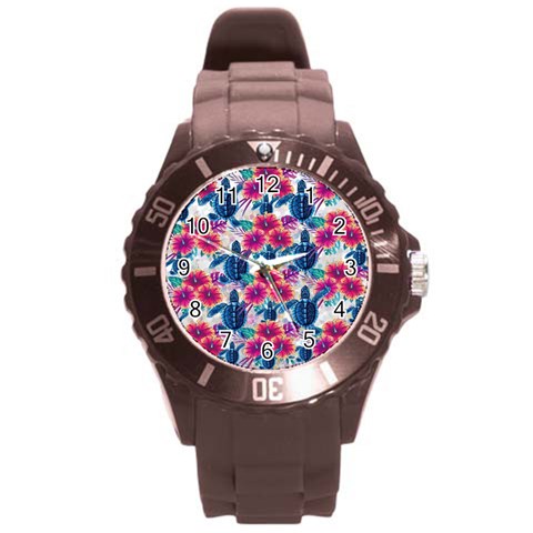 Tropical Flowers Turtles CBDOilPrincess Edf1ea6f Front