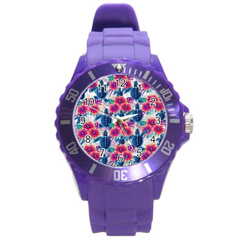 Tropical Flowers Turtles CBDOilPrincess Edf1ea6f Front