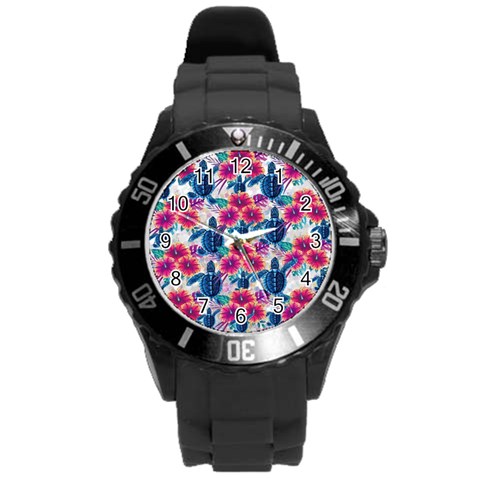 Tropical Flowers Turtles CBDOilPrincess Edf1ea6f Front
