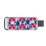 Tropical Flowers Turtles CBDOilPrincess Edf1ea6f-2cc5-4f0b-a5cc-9c146c7d79e4 Portable USB Flash (One Side)