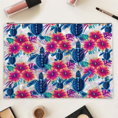 Tropical Flowers Turtles CBDOilPrincess Edf1ea6f Front