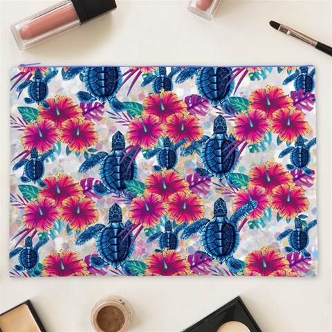 Tropical Flowers Turtles CBDOilPrincess Edf1ea6f Front