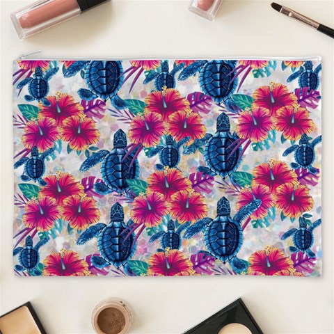 Tropical Flowers Turtles CBDOilPrincess Edf1ea6f Front