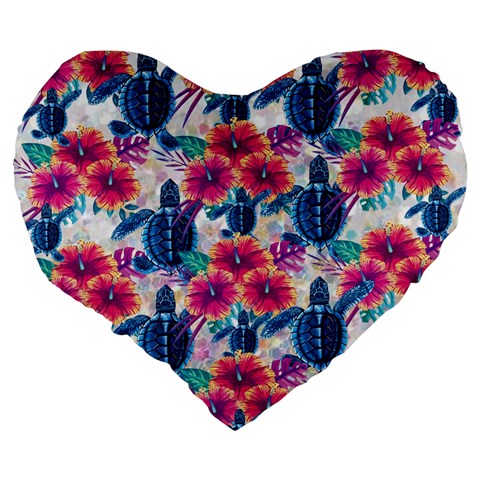 Tropical Flowers Turtles CBDOilPrincess Edf1ea6f Back