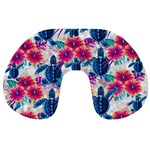 Tropical Flowers Turtles CBDOilPrincess Edf1ea6f-2cc5-4f0b-a5cc-9c146c7d79e4 Travel Neck Pillow