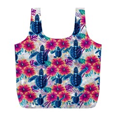 Tropical Flowers Turtles CBDOilPrincess Edf1ea6f Back