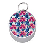 Tropical Flowers Turtles CBDOilPrincess Edf1ea6f-2cc5-4f0b-a5cc-9c146c7d79e4 Mini Silver Compasses