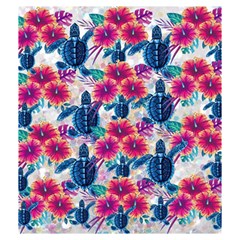 Tropical Flowers Turtles CBDOilPrincess Edf1ea6f Back