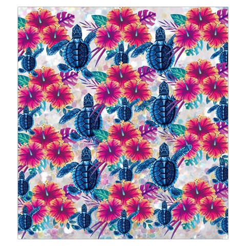 Tropical Flowers Turtles CBDOilPrincess Edf1ea6f Front