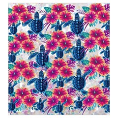 Tropical Flowers Turtles CBDOilPrincess Edf1ea6f Back