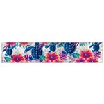 Tropical Flowers Turtles CBDOilPrincess Edf1ea6f-2cc5-4f0b-a5cc-9c146c7d79e4 Small Flano Scarf
