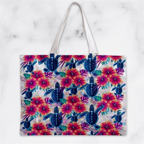 Tropical Flowers Turtles CBDOilPrincess Edf1ea6f Front