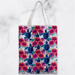 Tropical Flowers Turtles CBDOilPrincess Edf1ea6f Back