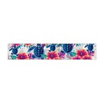 Tropical Flowers Turtles CBDOilPrincess Edf1ea6f-2cc5-4f0b-a5cc-9c146c7d79e4 Flano Scarf (Mini)