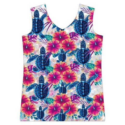 Tropical Flowers Turtles CBDOilPrincess Edf1ea6f Front