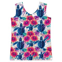 Tropical Flowers Turtles CBDOilPrincess Edf1ea6f Front