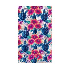 Tropical Flowers Turtles CBDOilPrincess Edf1ea6f Back