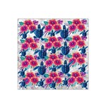 Tropical Flowers Turtles CBDOilPrincess Edf1ea6f-2cc5-4f0b-a5cc-9c146c7d79e4 Satin Bandana Scarf