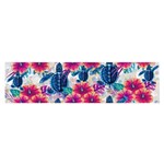 Tropical Flowers Turtles CBDOilPrincess Edf1ea6f-2cc5-4f0b-a5cc-9c146c7d79e4 Satin Scarf (Oblong)