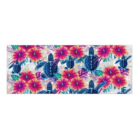 Tropical Flowers Turtles CBDOilPrincess Edf1ea6f Front Top
