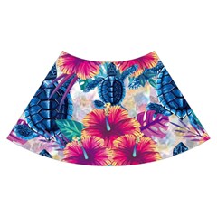 Tropical Flowers Turtles CBDOilPrincess Edf1ea6f Skirt Front