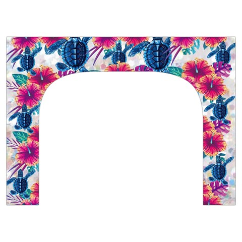 Tropical Flowers Turtles CBDOilPrincess Edf1ea6f Front