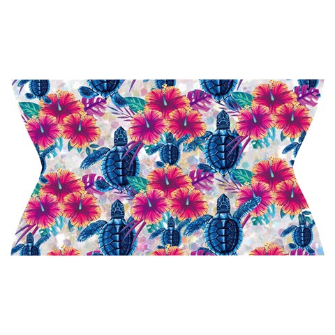 Tropical Flowers Turtles CBDOilPrincess Edf1ea6f Waistband Front