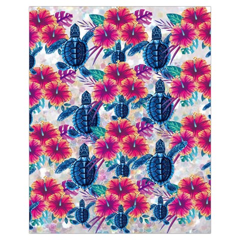 Tropical Flowers Turtles CBDOilPrincess Edf1ea6f Front