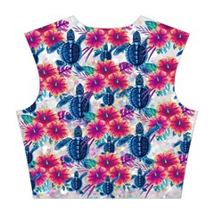 Tropical Flowers Turtles CBDOilPrincess Edf1ea6f Back