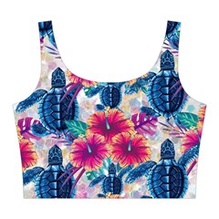 Tropical Flowers Turtles CBDOilPrincess Edf1ea6f Top Front