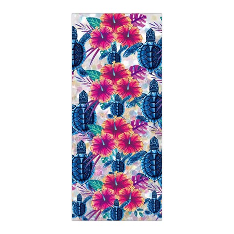 Tropical Flowers Turtles CBDOilPrincess Edf1ea6f Front Pleats