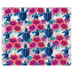 Tropical Flowers Turtles CBDOilPrincess Edf1ea6f Back