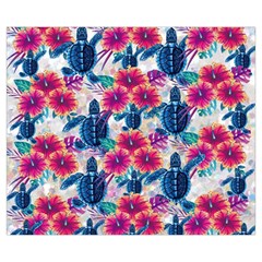 Tropical Flowers Turtles CBDOilPrincess Edf1ea6f Back