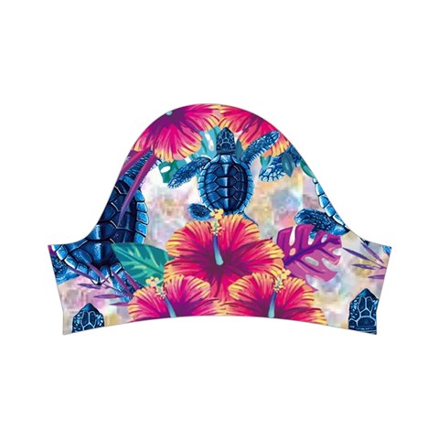 Tropical Flowers Turtles CBDOilPrincess Edf1ea6f Left Sleeve