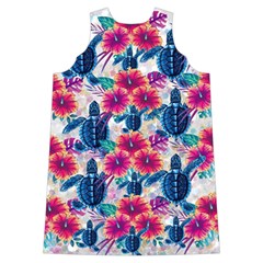 Tropical Flowers Turtles CBDOilPrincess Edf1ea6f Back