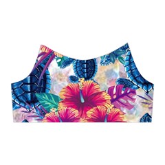Tropical Flowers Turtles CBDOilPrincess Edf1ea6f Left Sleeve