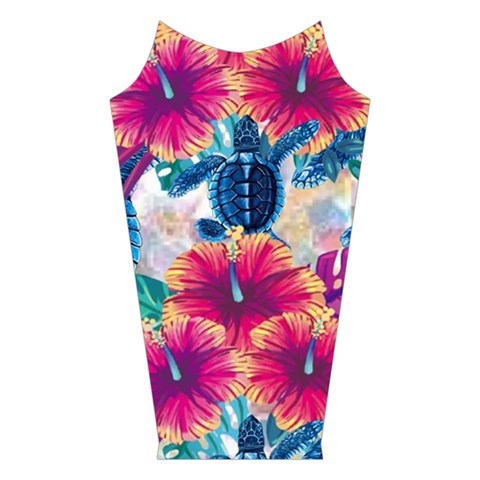 Tropical Flowers Turtles CBDOilPrincess Edf1ea6f Left Sleeve