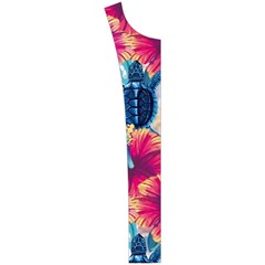 Tropical Flowers Turtles CBDOilPrincess Edf1ea6f Button Placket Left