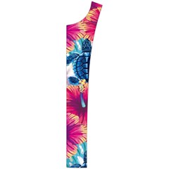 Tropical Flowers Turtles CBDOilPrincess Edf1ea6f Button Placket Right