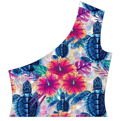Tropical Flowers Turtles CBDOilPrincess Edf1ea6f Front Left