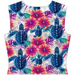 Tropical Flowers Turtles CBDOilPrincess Edf1ea6f Back
