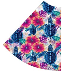 Tropical Flowers Turtles CBDOilPrincess Edf1ea6f Back Dress Left