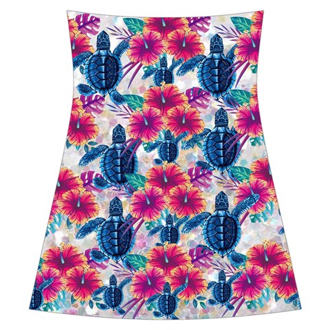 Tropical Flowers Turtles CBDOilPrincess Edf1ea6f Back